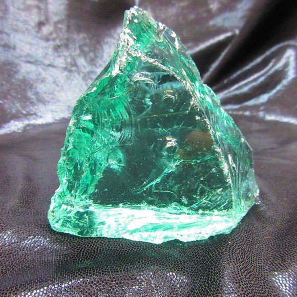 Ocean Blue Andara Monoatomic Crystal Glass